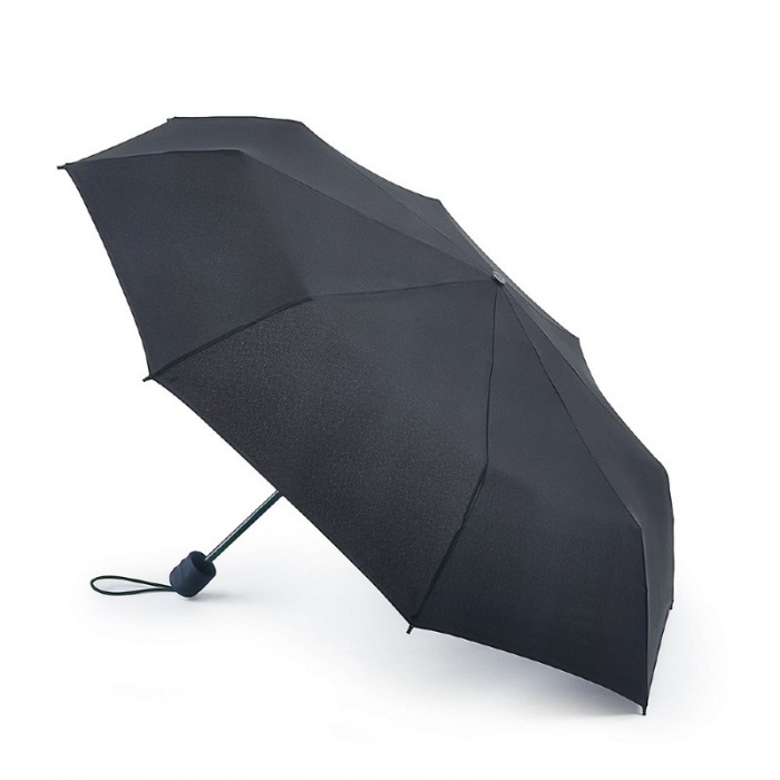 Fulton Hurricane Performance Men's Black Compact Umbrella